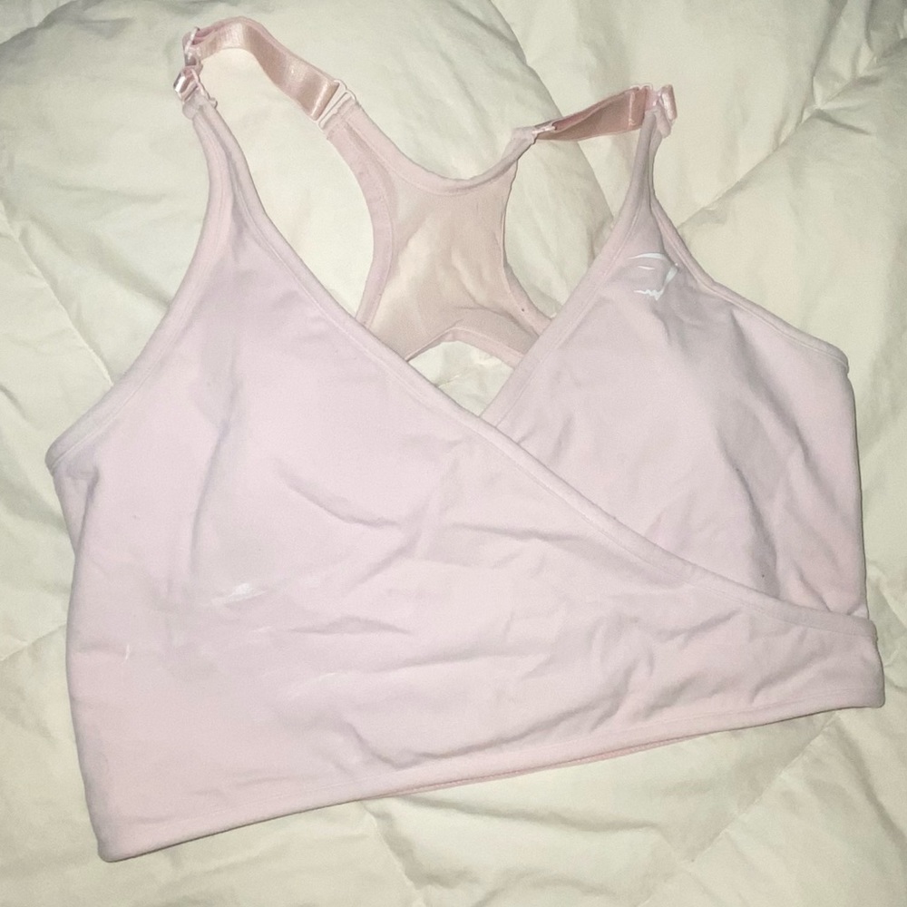 Gymshark Elite Sports Bra Chalk Pink
